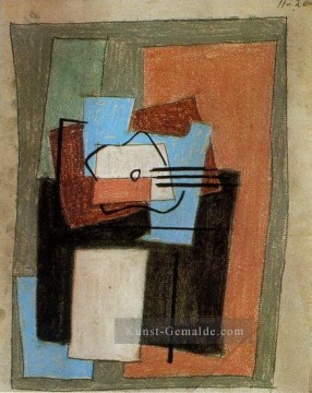 Pablo Picasso Werke - Stillleben a la guitare 3 1920 kubist Pablo Picasso